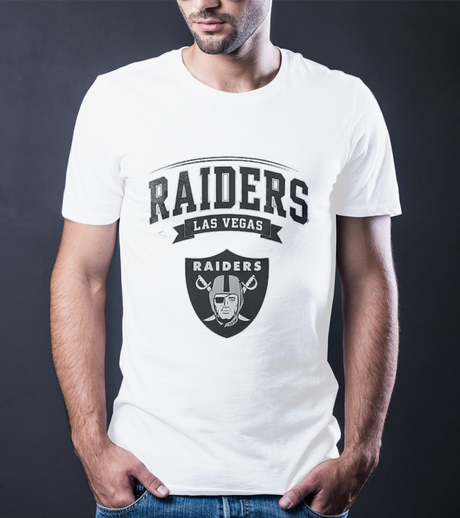 Las Vegas Raiders Ghostface Running Football T-Shirt