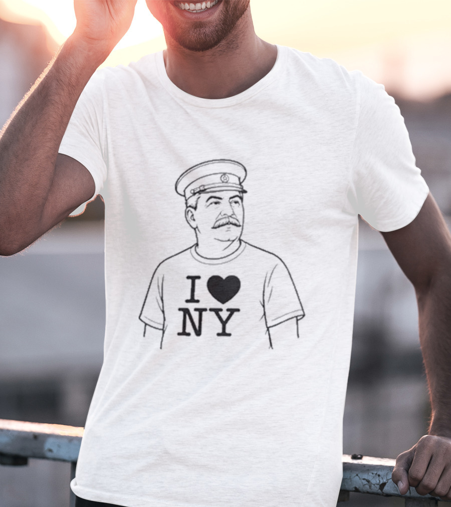 Iosif Vissarionovich Stalin I Heart NY T-Shirt