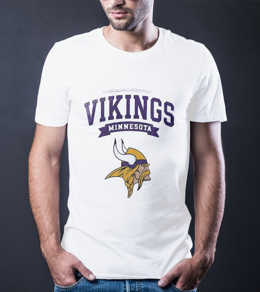 Minnesota Vikings Ghostface Running Football Vikings T-Shirt