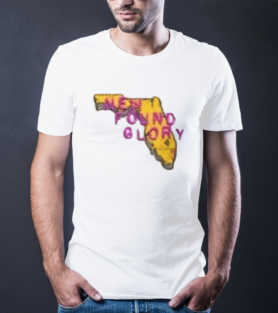 New Found Glory Florida Map You've Gotta Try Do What It Takes To Give Yourself A Break T-Shirt