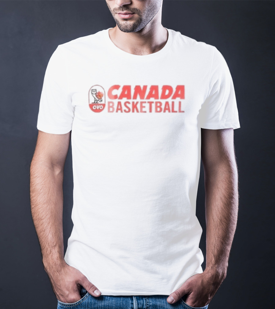 Drake OVO Canada Basketball Collaboration Owl T-Shirt