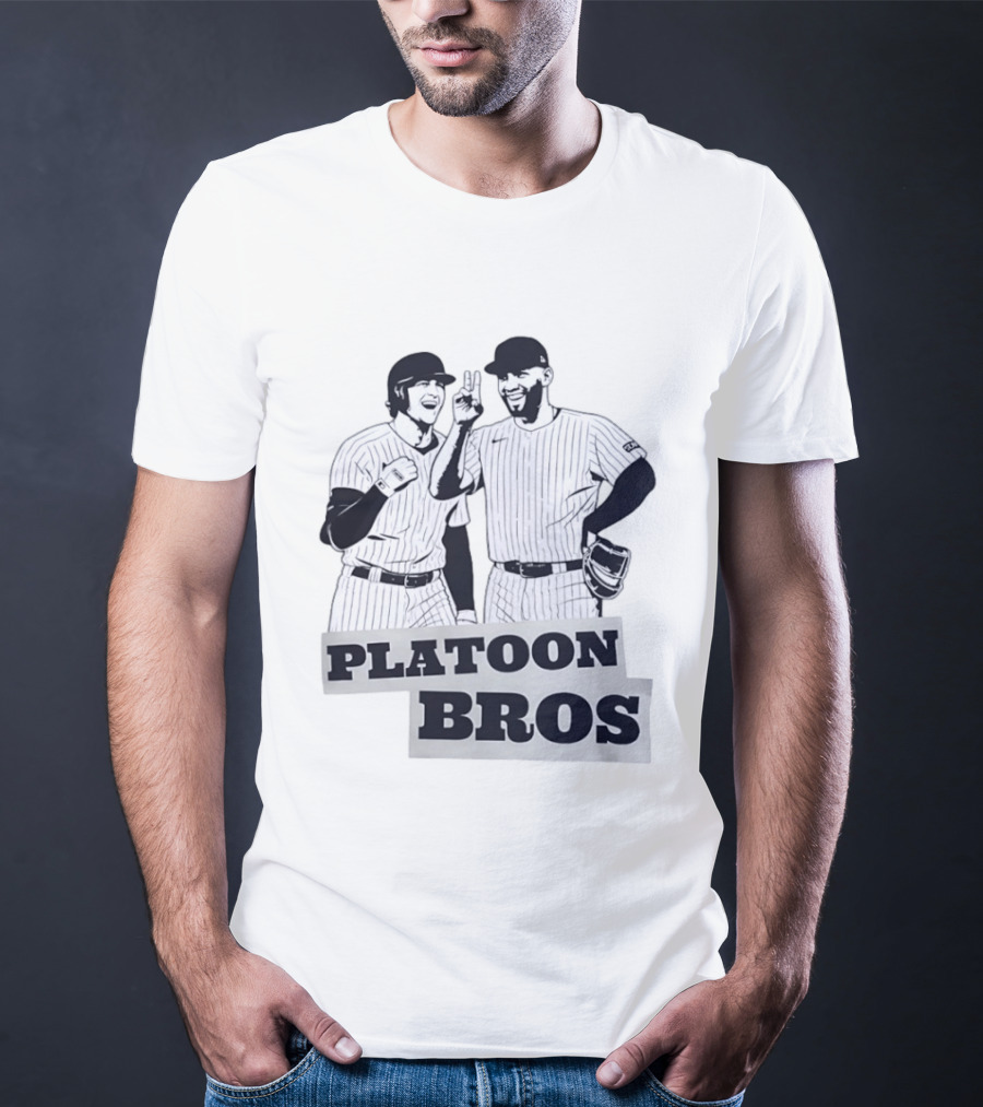 Platoon Bros MLB Baseball Players Iconic Duo T-Shirt