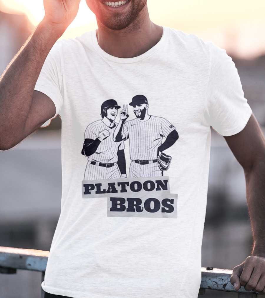 Platoon Bros MLB Baseball Players Iconic Duo T-Shirt