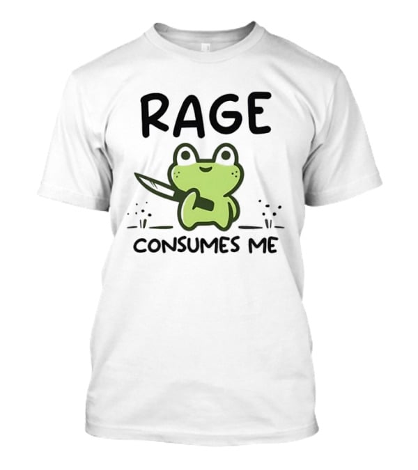 Rage Consumes Me Frog T-Shirt