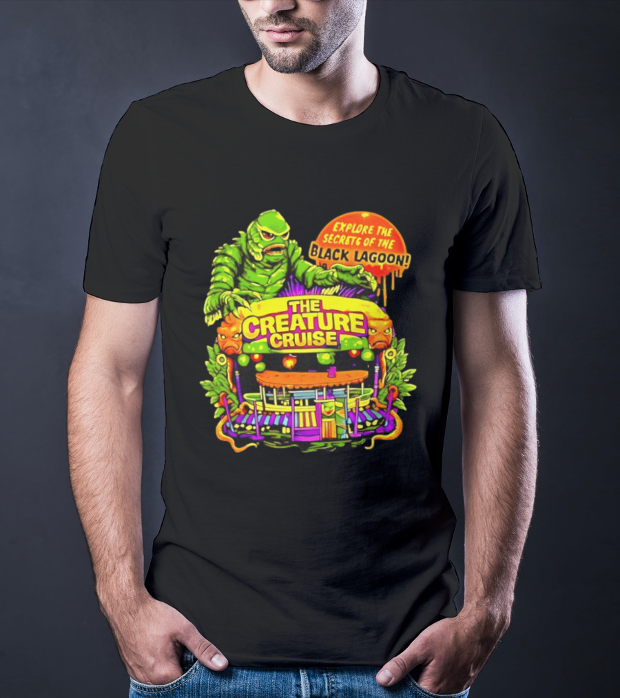 Explore The Secrets Of The Black Lagoon The Creature Cruise Adventure T-Shirt