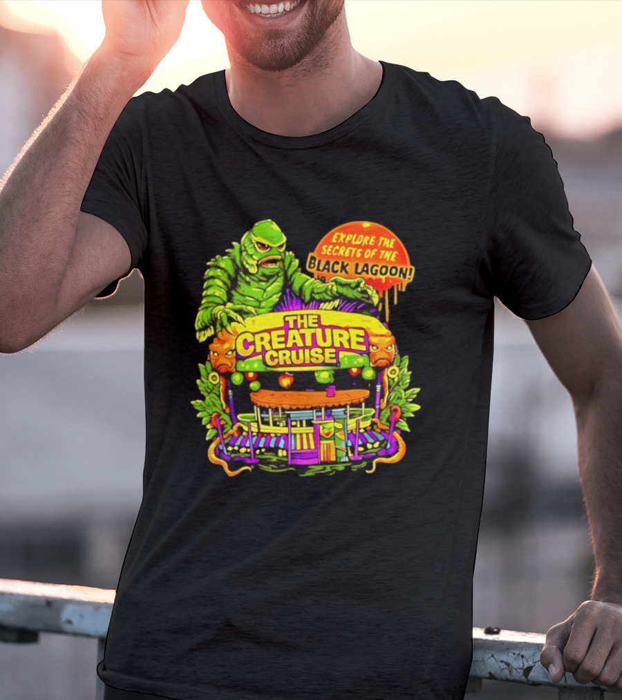Explore The Secrets Of The Black Lagoon The Creature Cruise Adventure T-Shirt