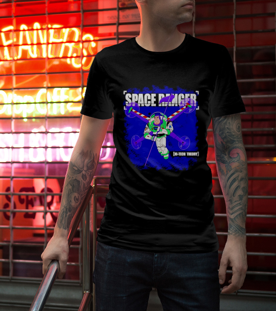 Space Ranger Hi Tech Theory Buzz Lightyear Toy Story T-Shirt