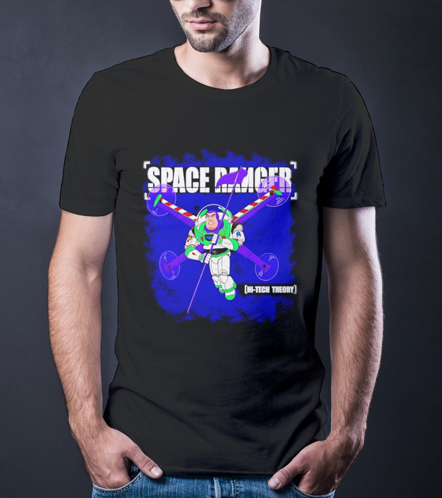 Space Ranger Hi Tech Theory Buzz Lightyear Toy Story T-Shirt