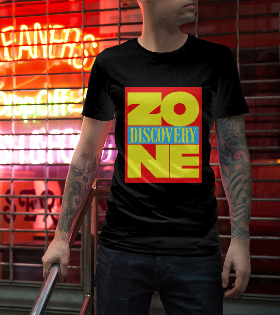 Discovery Zone 90s Arcade Indoor Playground Retro Nostalgia T-Shirt