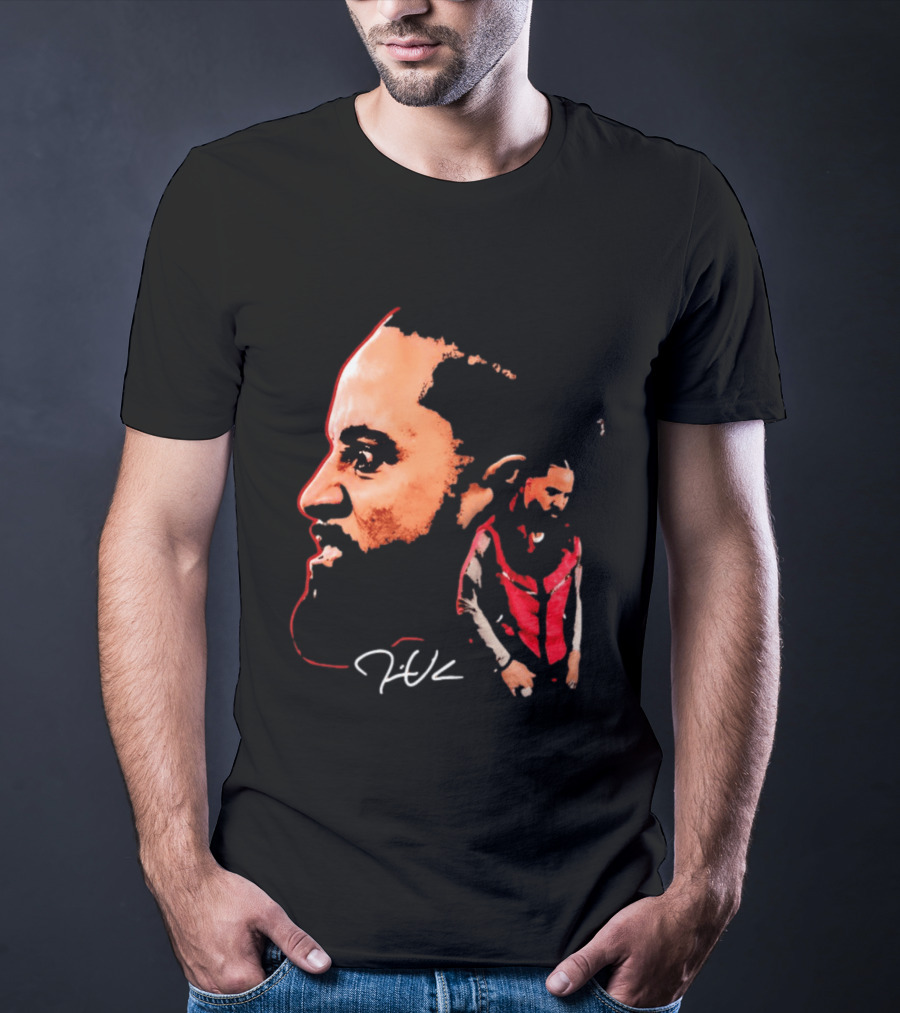 Jimmy Uso WWE Wrestling The Bloodline Abstract T-Shirt