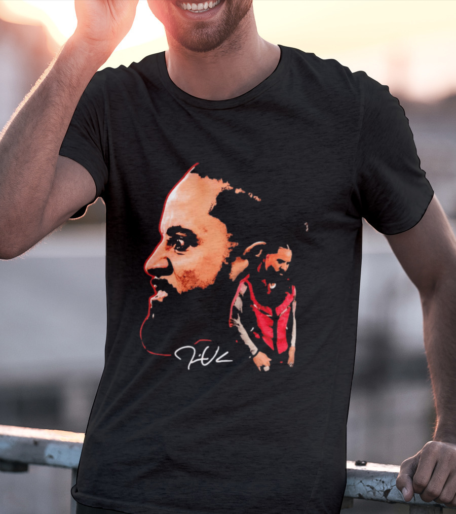 Jimmy Uso WWE Wrestling The Bloodline Abstract T-Shirt