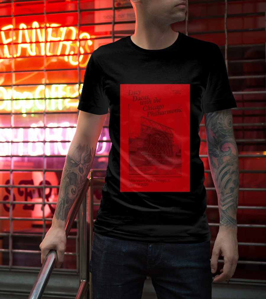 Lucy Dacus With The Chicago Philharmonic Millennium Park Chicago July 19 2026 T-Shirt