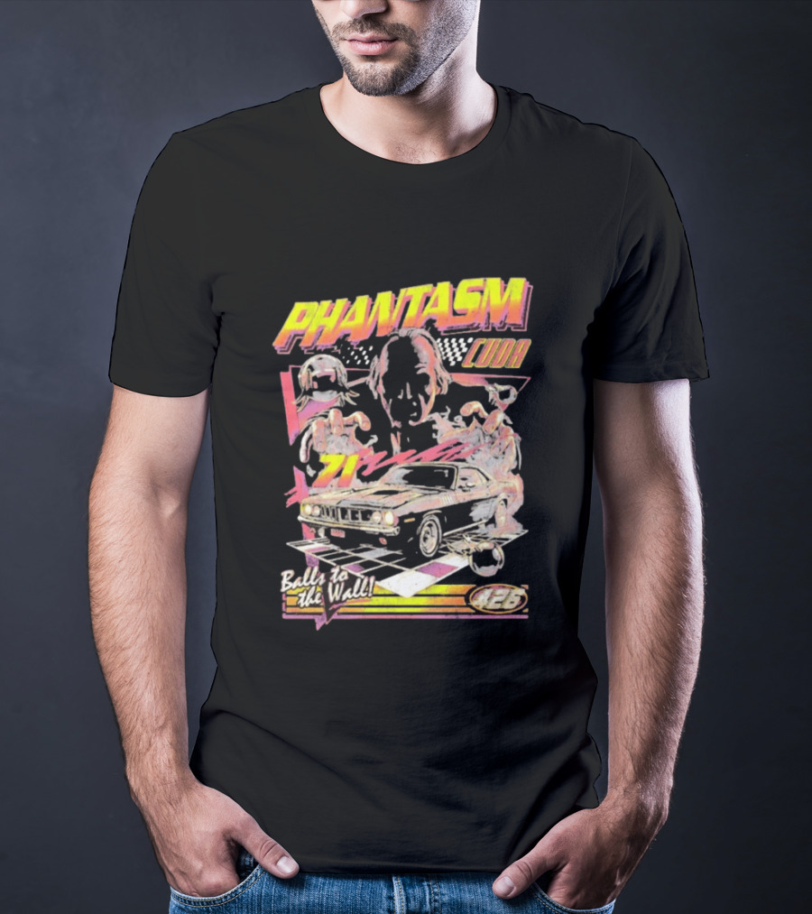 Phantasm Cuda 71 Balls To The Wall 426 Racing T-Shirt