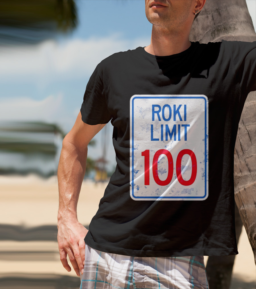 Roki Sasaki Speed Limit 100 Dodgers T-Shirt