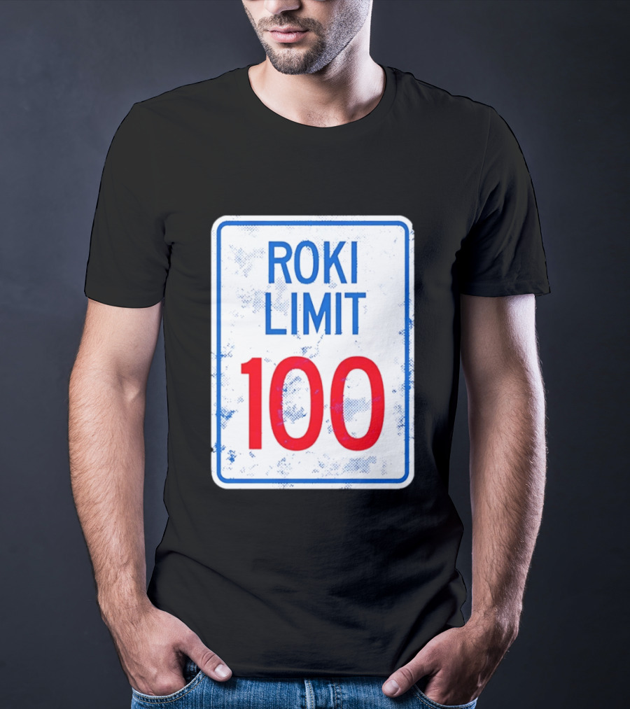 Roki Sasaki Speed Limit 100 Dodgers T-Shirt