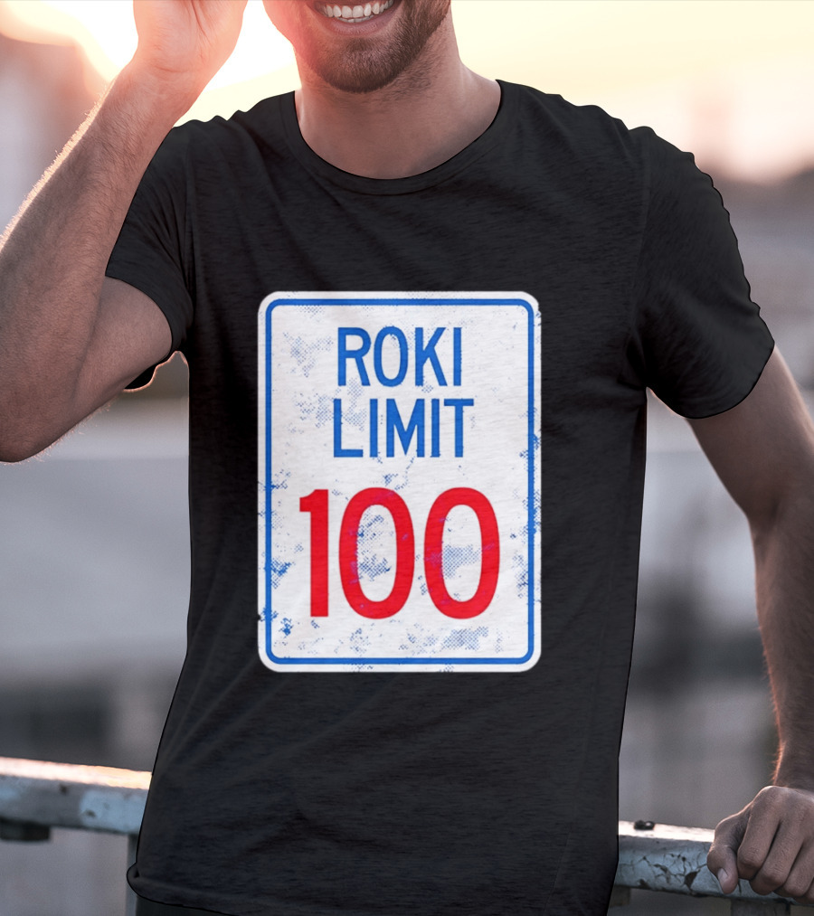 Roki Sasaki Speed Limit 100 Dodgers T-Shirt
