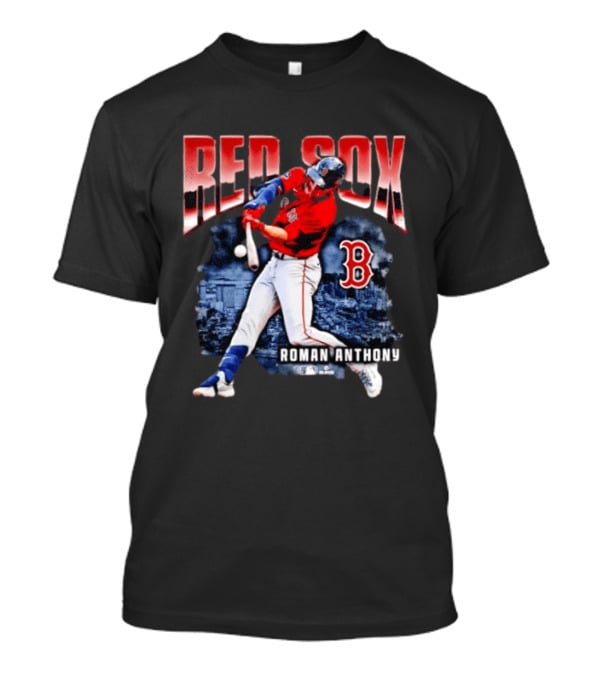 Red Sox Roman Anthony Boston MLB Players Iconic Baseball T-Shirt