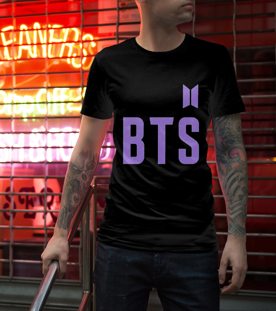 Ronaldinho BTS Iconic Collaboration Purple T-Shirt