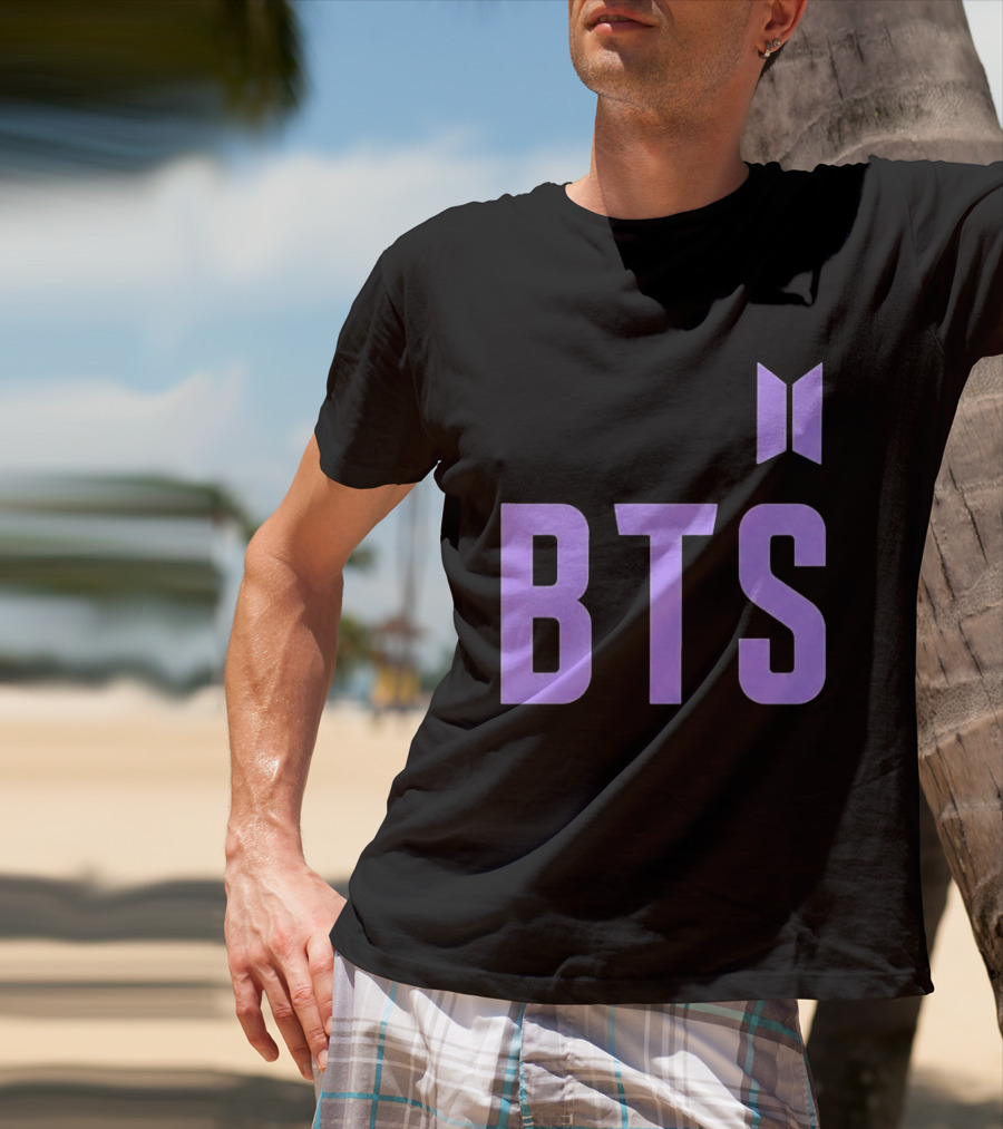 Ronaldinho BTS Iconic Collaboration Purple T-Shirt
