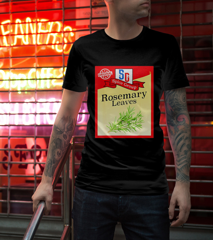 Original SG Spice Group Rosemary Leaves T-Shirt
