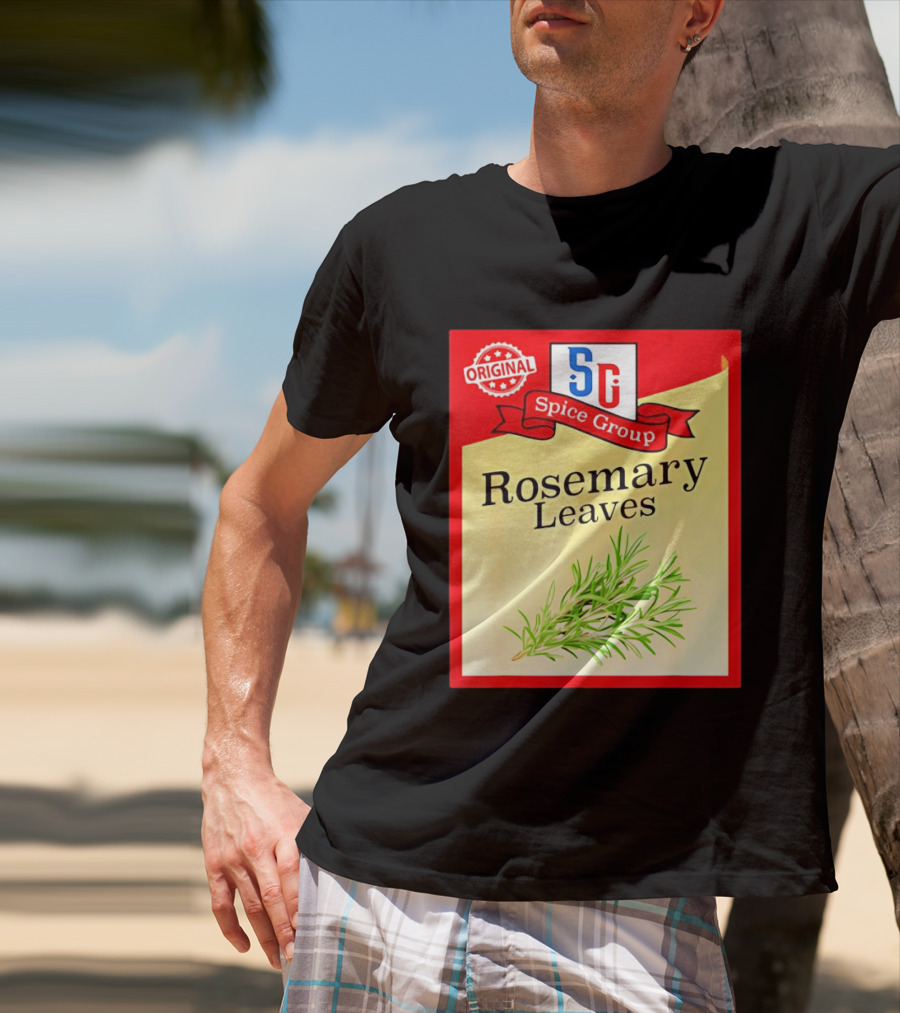 Original SG Spice Group Rosemary Leaves T-Shirt