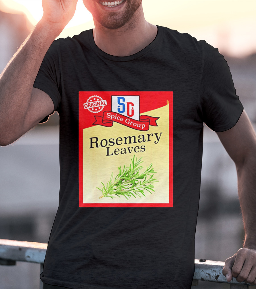 Original SG Spice Group Rosemary Leaves T-Shirt