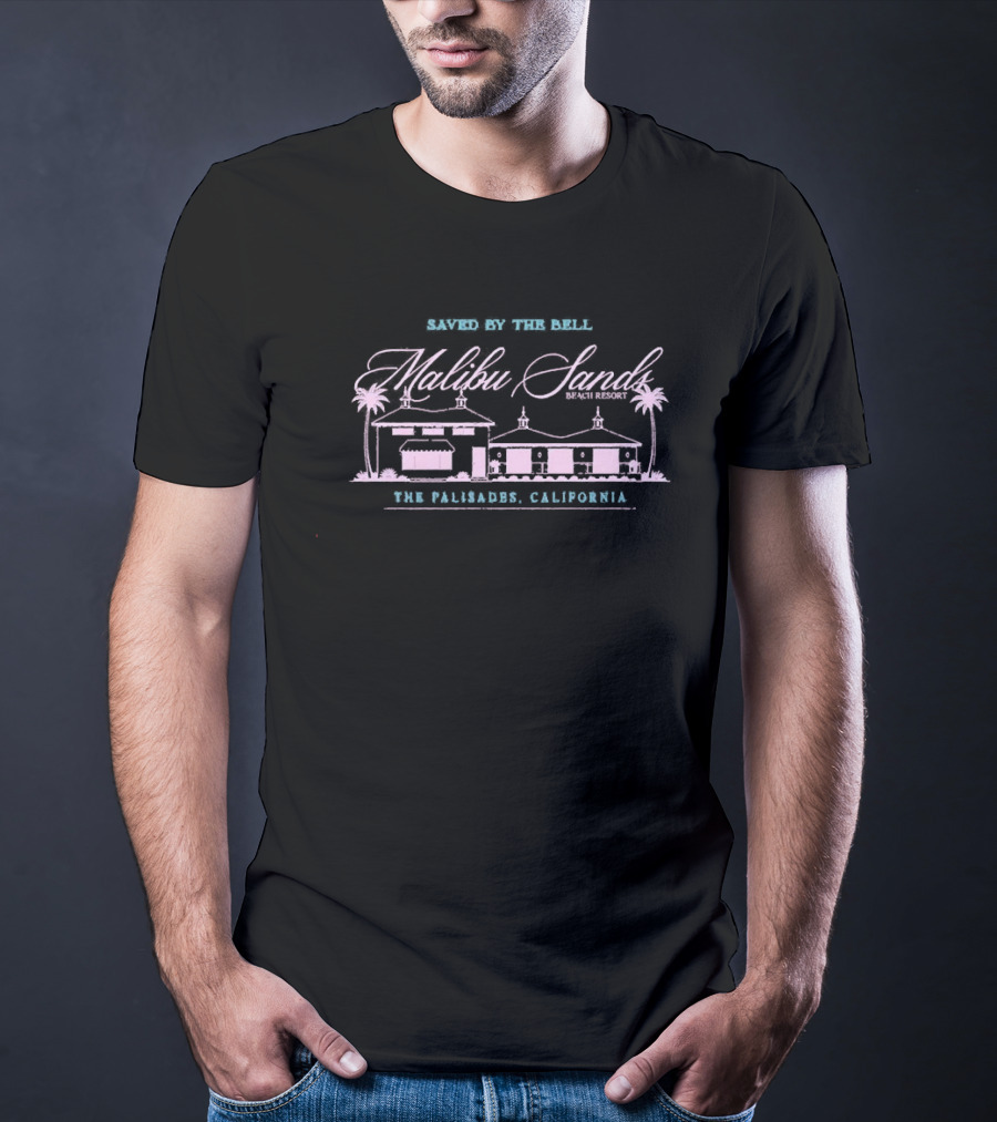 Saved By The Bell Malibu Sands The Palisades California T-Shirt