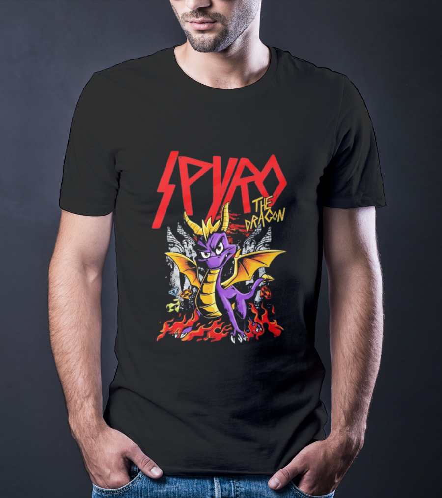Spyro The Dragon Flaming Adventure T-Shirt