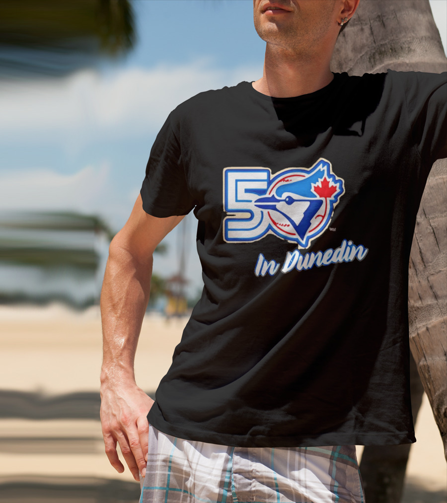Toronto Blue Jays 50 Years In Dunedin MLB Anniversary Celebration T-Shirt