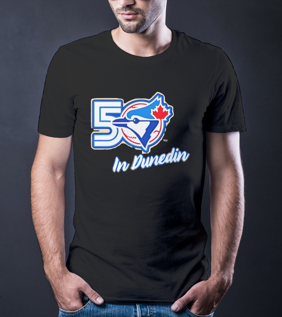 Toronto Blue Jays 50 Years In Dunedin MLB Anniversary Celebration T-Shirt