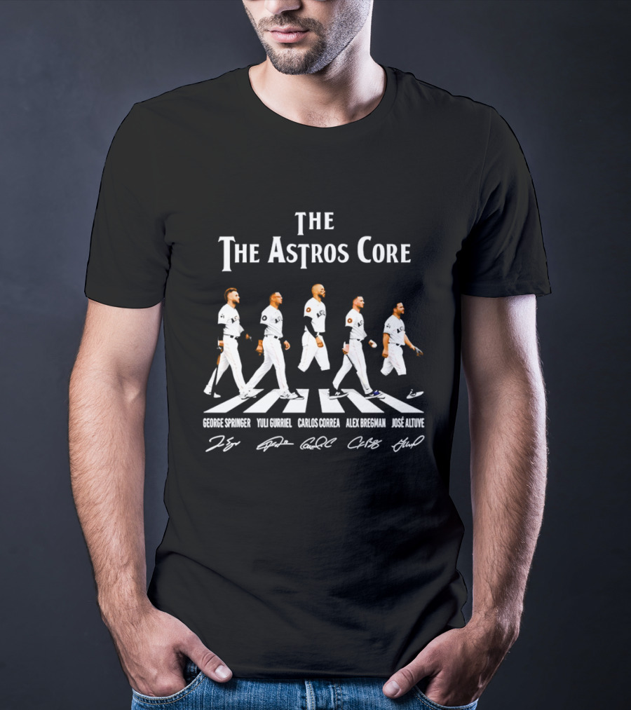 The Astros Core George Springer Yuli Gurriel Carlos Correa Alex Bregman José Altuve T-Shirt