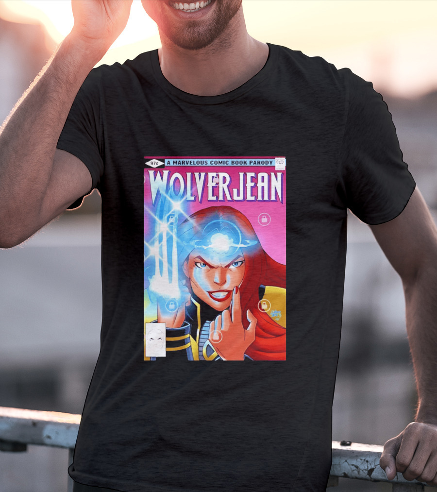 Wolverjean A Marvelous Comic Book Parody Cover 97 Cents T-Shirt