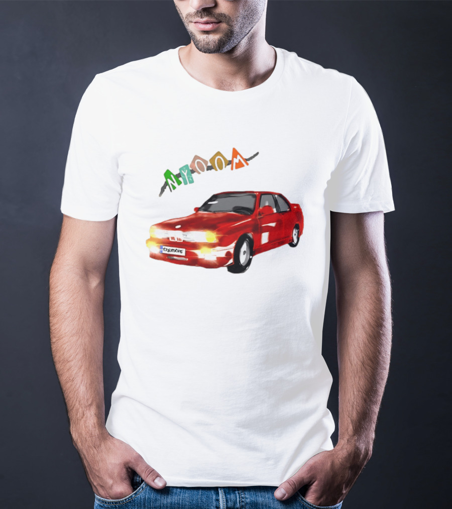 BMW E30 M3 Nyoom Drift Car Adventure T-Shirt