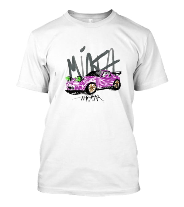 Mazda Miata JDM Childish Scribble Car Artwork NOOM T-Shirt