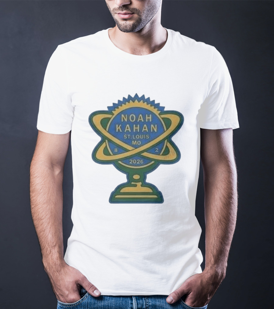 Noah Kahan St. Louis MO August 2 2026 The Great Divide Tour Busch Stadium T-Shirt