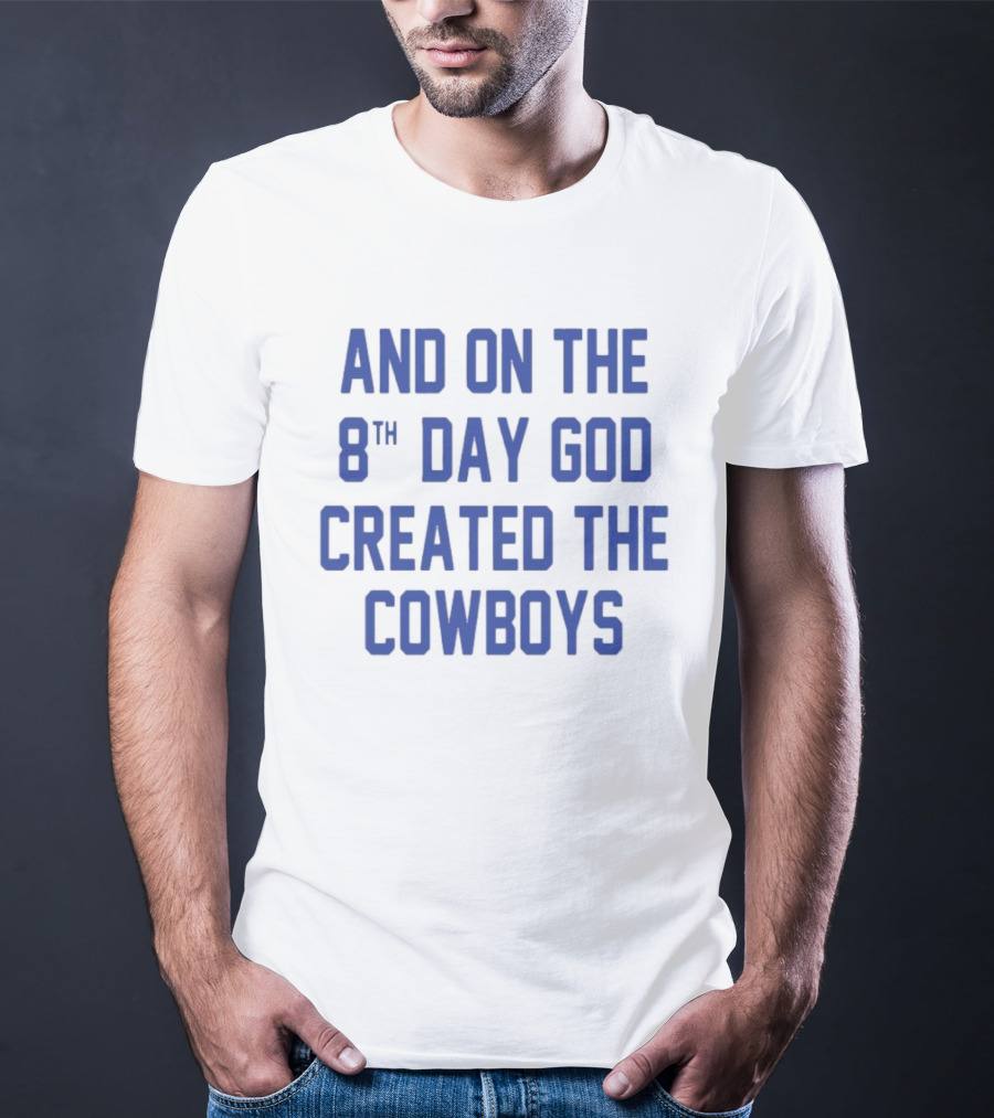 Post Malone And On The 8th Day God Created The Cowboys T-Shirt