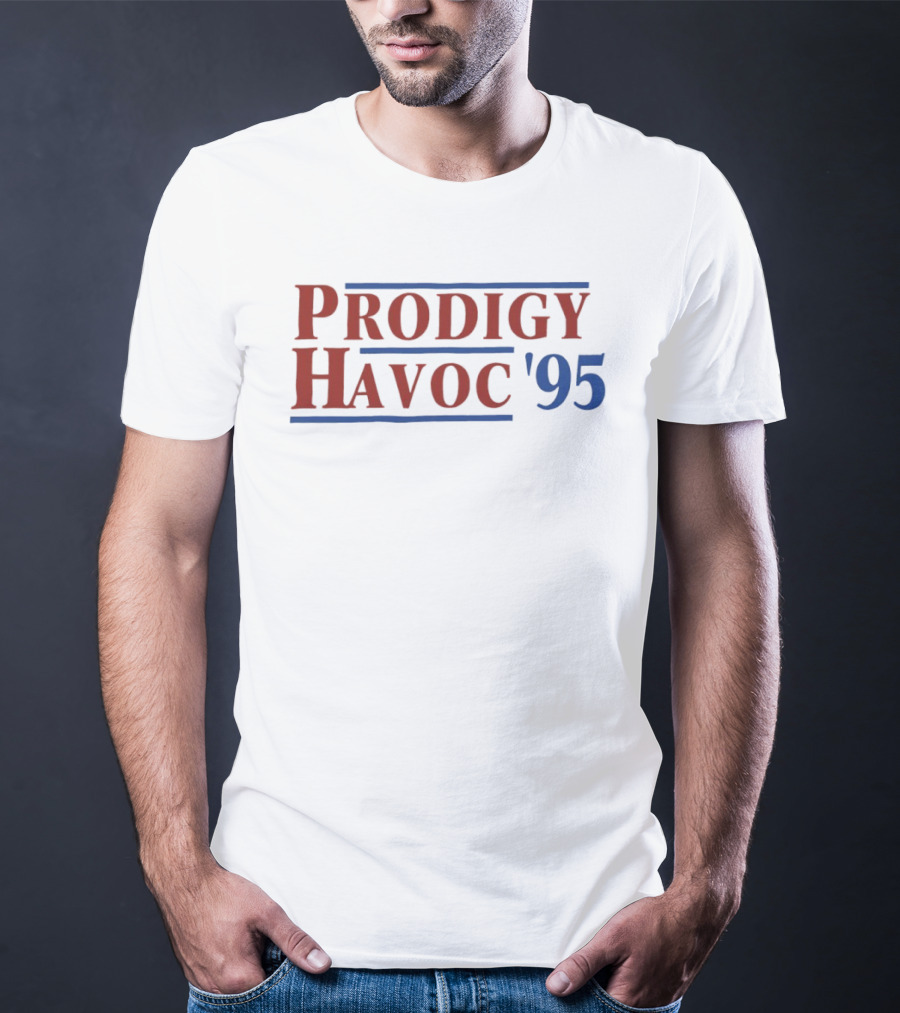 Prodigy Havoc Mobb Deep '95 90s Hip Hop T-Shirt