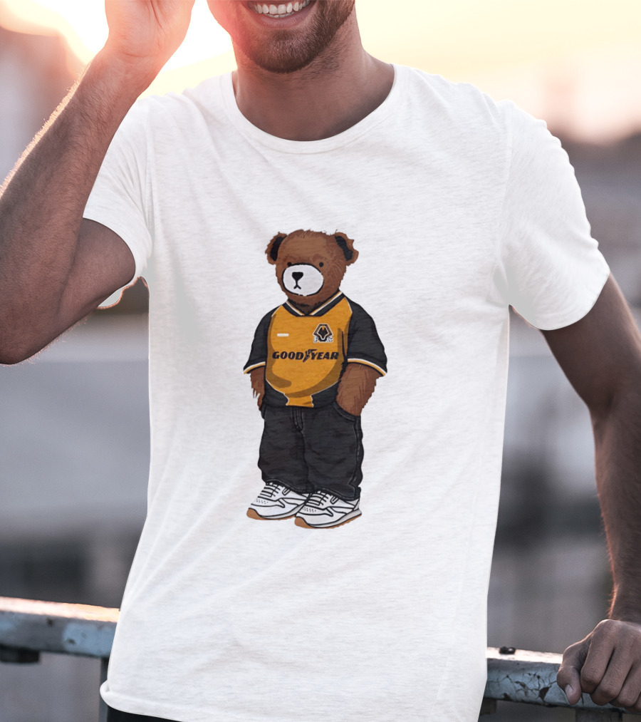 Wolverhampton Wanderers Goodyear Jersey Bear T-Shirt