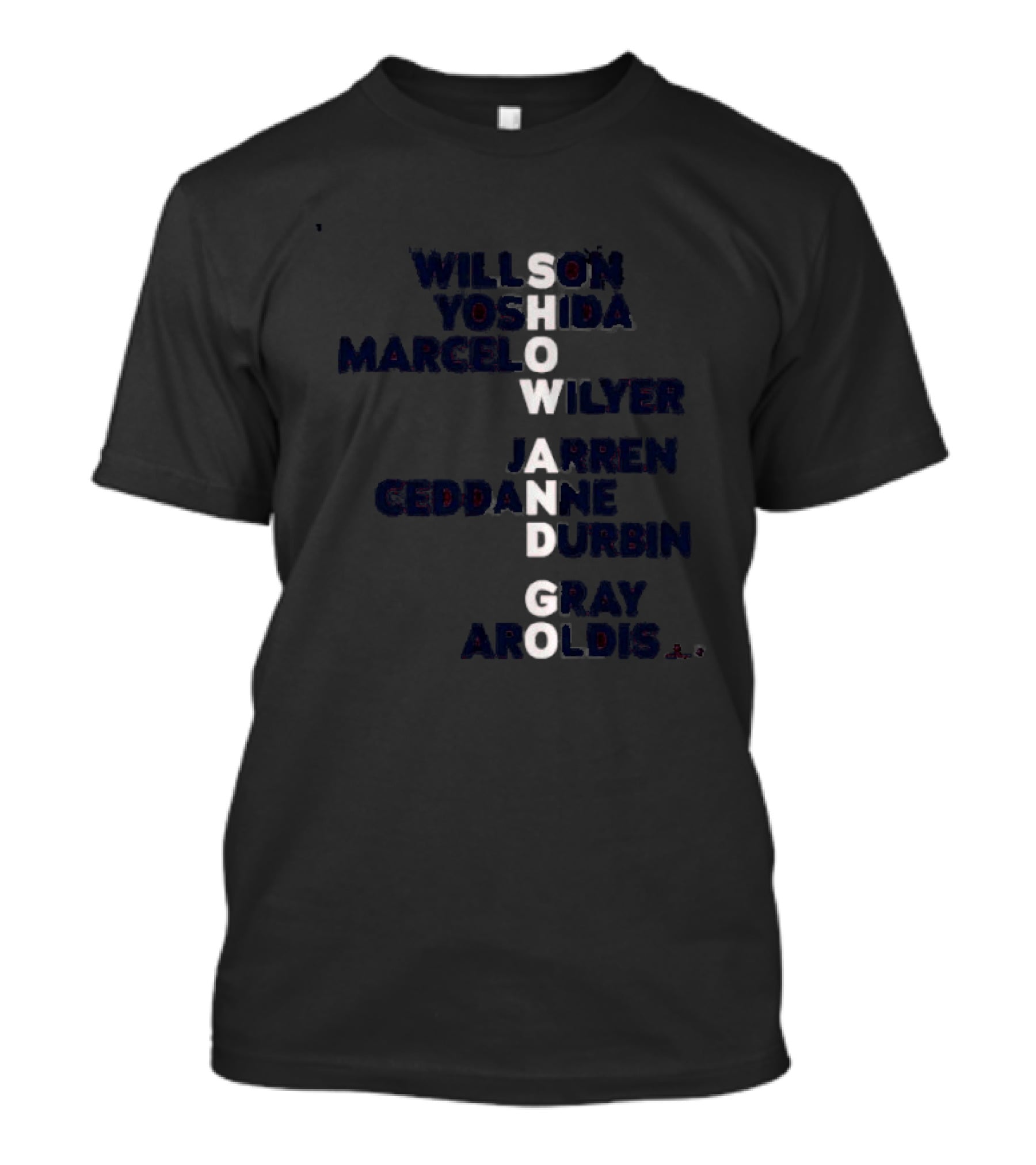 Boston Baseball Show And Go Willson Yoshida Marcel Wilyer Jarren Geddanne Durbin Gray Aroldis Names 2026 T-Shirt