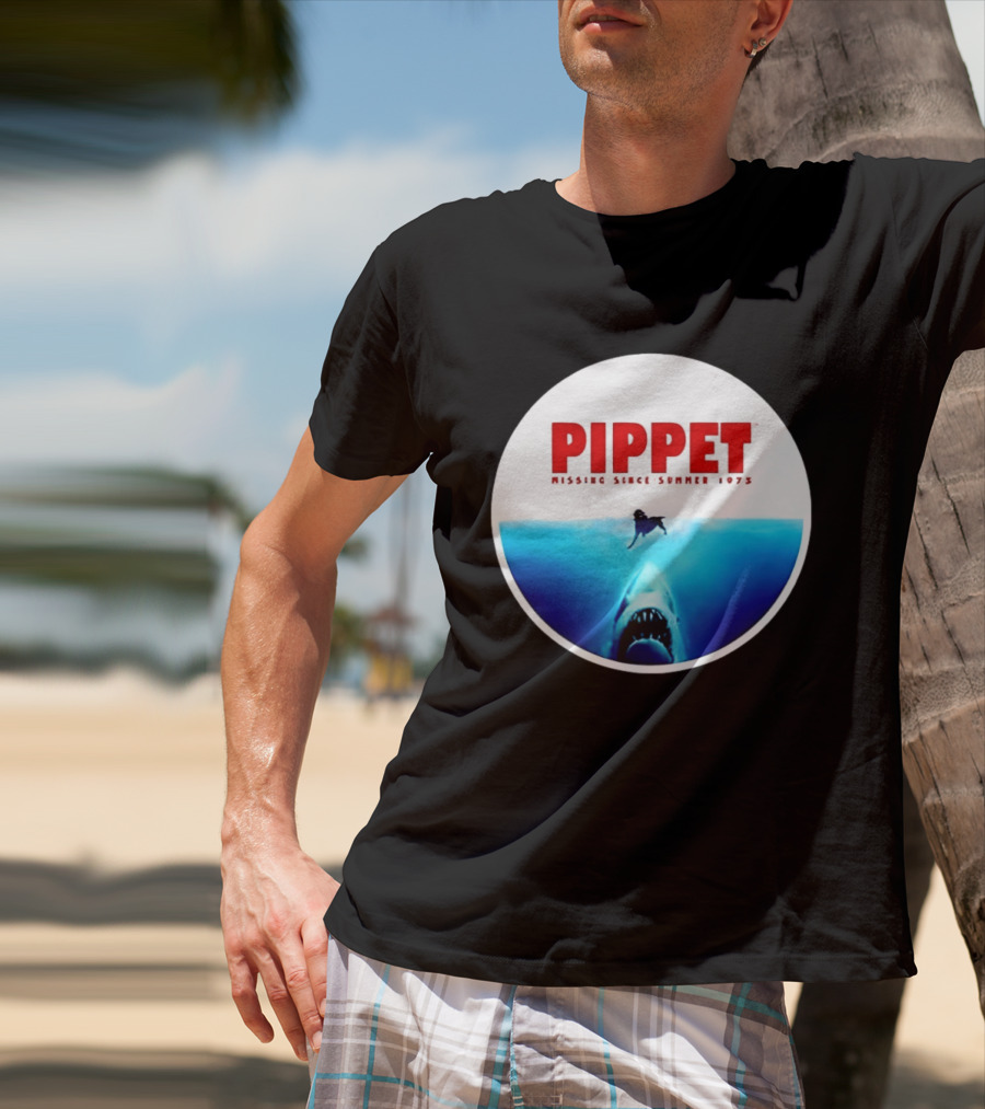 Pippet Missing Since Summer 1975 George M Stoddard Jaws T-Shirt