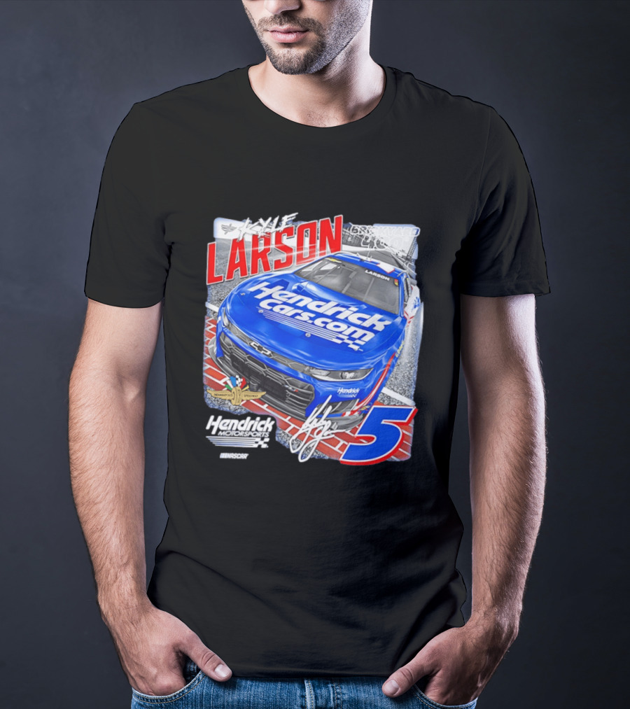 Kyle Larson Hendrick Motorsports No 5 Brickyard 400 T-Shirt