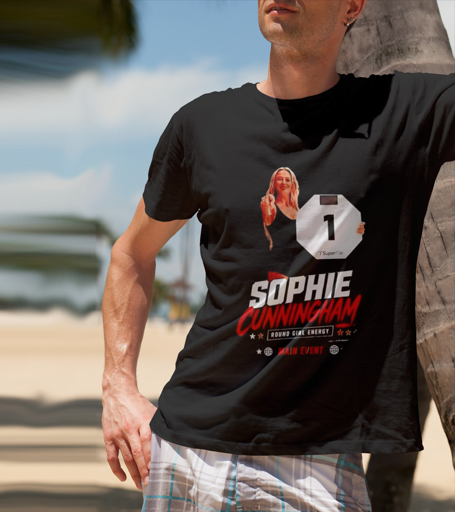 Sophie Cunningham Round Girl Energy Main Event 1 T-Shirt