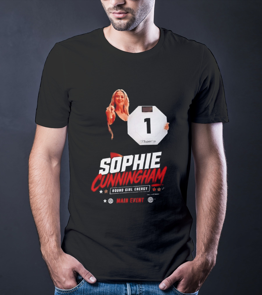Sophie Cunningham Round Girl Energy Main Event 1 T-Shirt