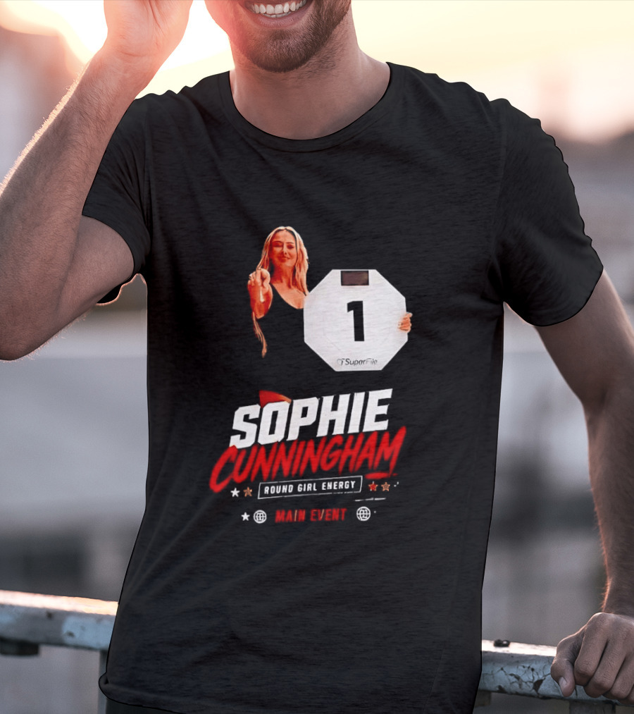 Sophie Cunningham Round Girl Energy Main Event 1 T-Shirt