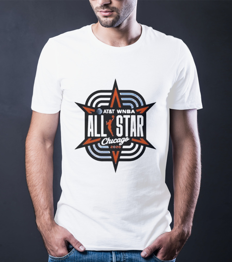 AT&T WNBA All Star Chicago 2026 Event At United Center T-Shirt