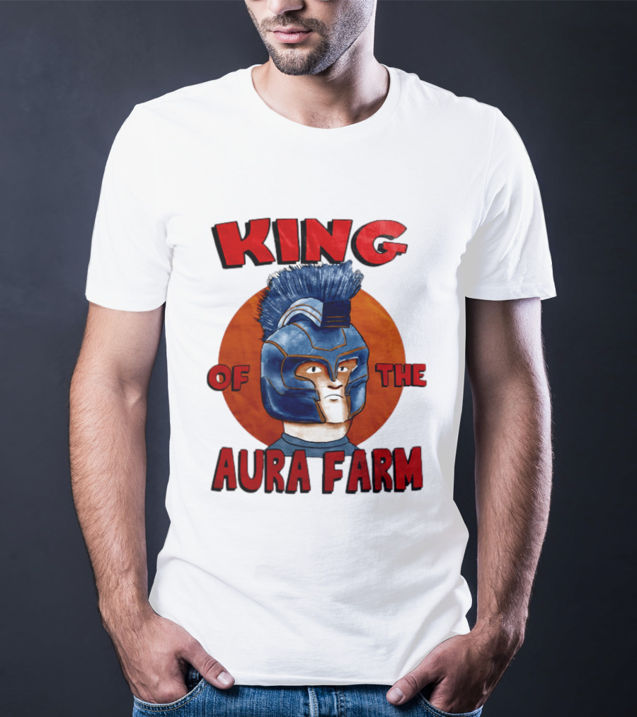 King Of The Aura Farm Hank Hill Helmet Warrior T-Shirt