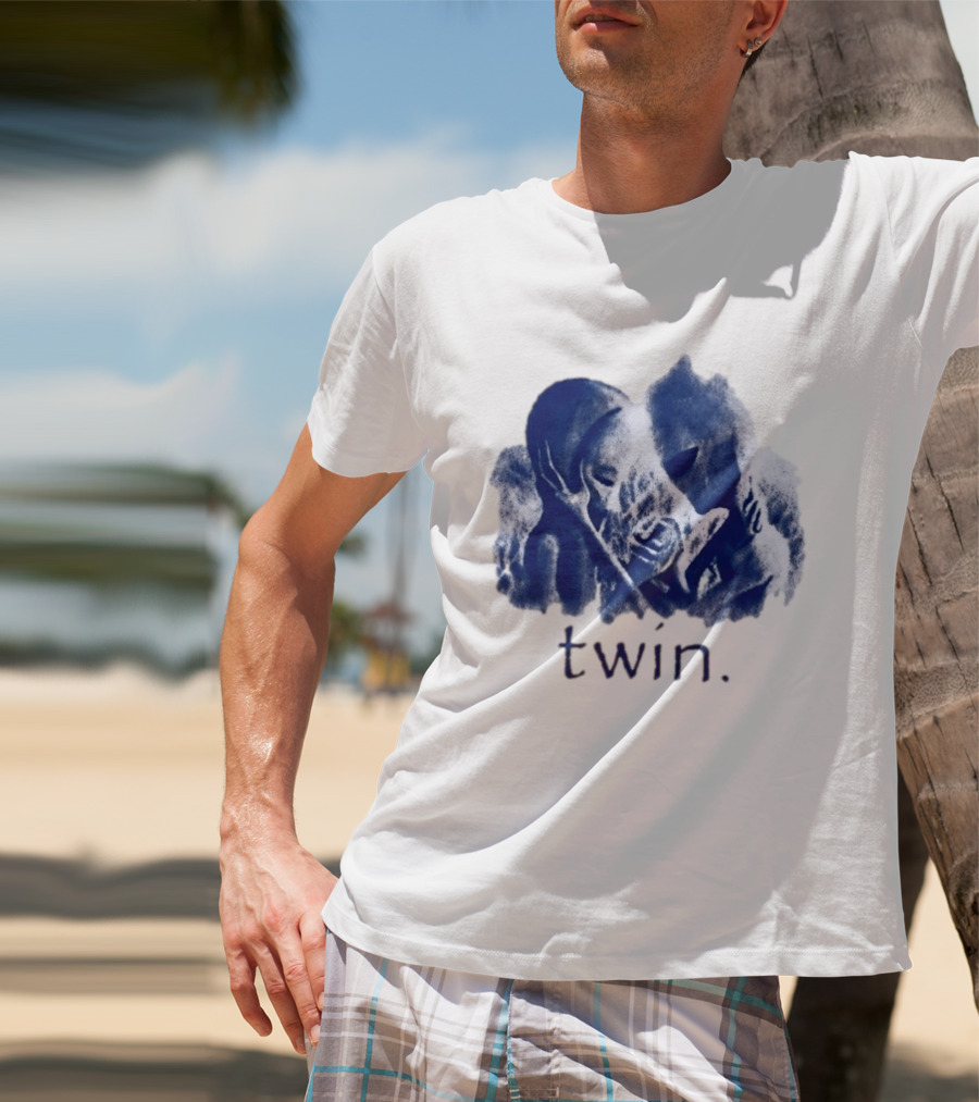 Twin Blue Alien 2026 Embrace T-Shirt