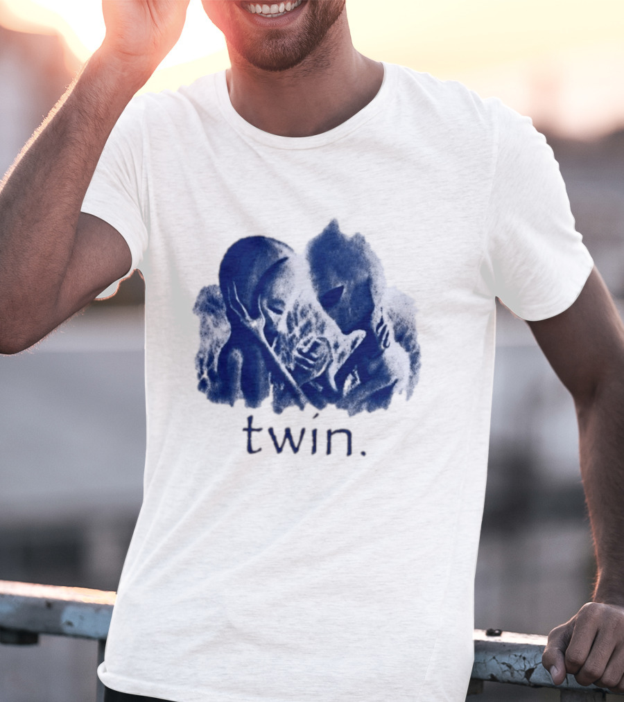 Twin Blue Alien 2026 Embrace T-Shirt