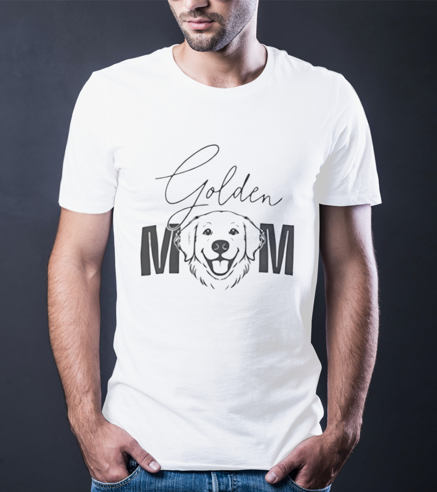 Golden Retriever Dog Mom T-Shirt
