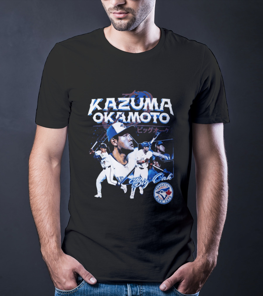 Kazuma Okamoto Big Oak Toronto Blue Jays T-Shirt